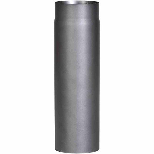 FIREFIX Ofenrohr 500mm,Ø150mm,gr Wandstärke 2 mm, grau