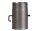 FIREFIX Ofenrohr 250mm,Ø150mm,gr mit Regulierklappe, grau