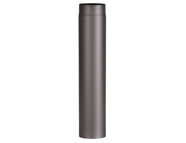 FIREFIX Ofenrohr 750mm,Ø150mm,gr Wandstärke 2 mm, grau