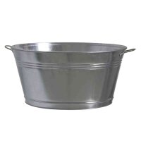 SIENA GARDEN 543530 Zinkwanne Ø51xH25cm verzinktes...