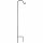 SIENA GARDEN Schäferstock 163 cm schwarz 12 mm, -Hakenhalter