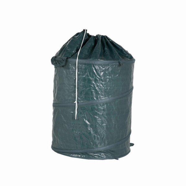 SIENA GARDEN Gartensack 160 Liter Springrahmen schließbar Polyethylen 3 Griffe