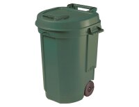 EDA Fahrbarer Abfallbehälter 110 Liter 55 x 58 x 81...