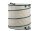 SIENA GARDEN Gartensack 250 Liter Springrahmen Polyurethan-Gewebe 3 Griffe beige