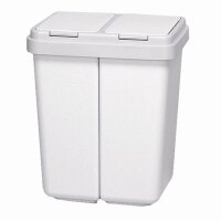 ALPFA Abfalleimer Mülleimer 2x25 L Duo Bin