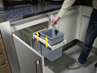 HAILO Einbau-Mülltrennungssystem „Multi-Box 2x15“ 3659-001