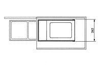 HAILO Einbau-Mülltrennungssystem „Multi-Box 2x15“ 3659-001