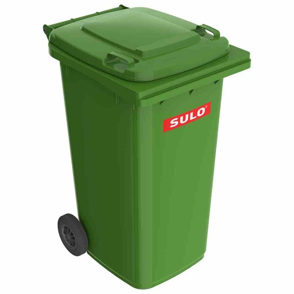 SULO 1053686 Großmüllbehälter 240 Liter 14 kg Kunststoff grün