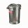 SULO 1029084 Mülleimer 35 Liter verzinkt Stahl silber