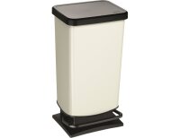 ROTHO Treteimer 40 l PASO weiss