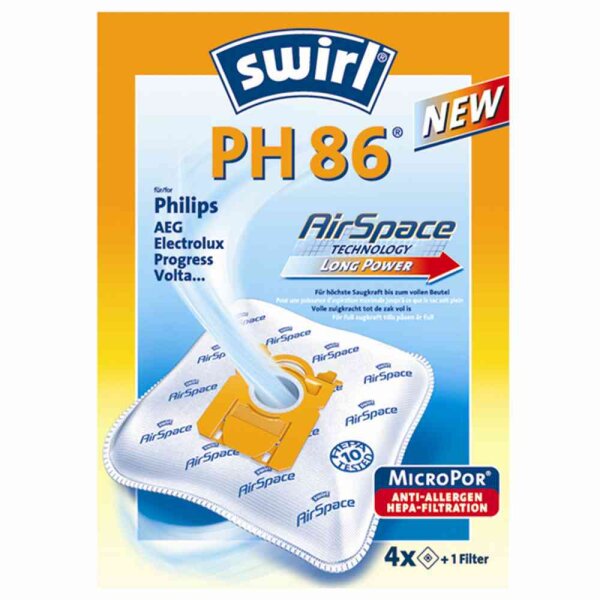SWIRL 4006508179411 Papierbeutel PH86 MP+ AS