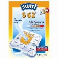 Swirl S 62 MicroPor Plus Staubsaugerbeutel für...