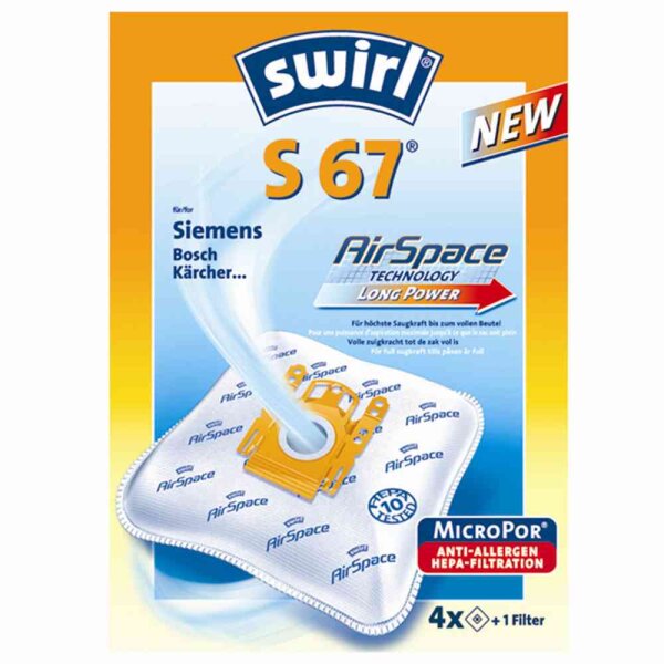 SWIRL 4006508179459 Papierbeutel S67 MP+ AS