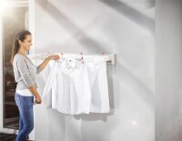 LEIFHEIT Wandtrockner Telegant 81 Protect Plus Wäschetrockner Wäscheleine 8,1 m