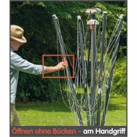 JUWEL Wäschespinne Futura Elegant XXL