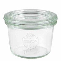 WECK 80 Sturzglas 80ml 12er-Karton ohne Ringe und Klammern