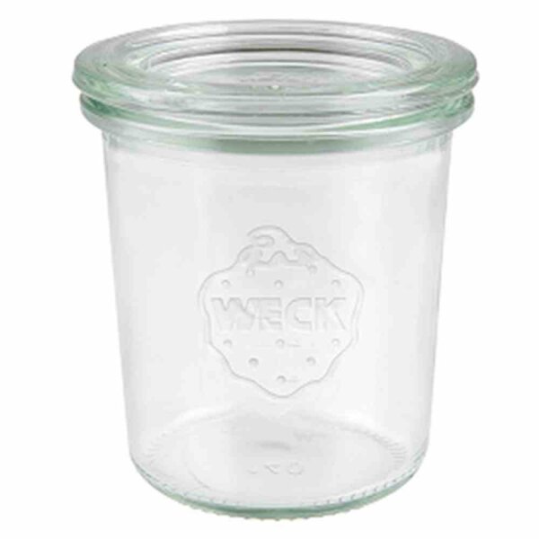 WECK 761 Mini-Sturzglas 140ml Ø 60 mm 12er Karton ohne Ringe und Klammern