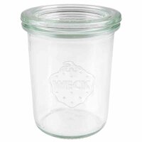 WECK 760 Sturzglas mit Deckel 160ml 12er-Karton ohne...