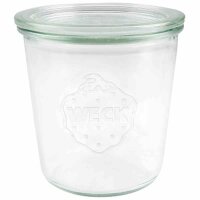 WECK 742 Sturzglas 580 ml mit Deckel 6er-Karton ohne...