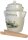SCHMITT Gurkentopf 5L creme Keramik, mit Holzzange