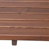 H.G. 165083 Tessin Tisch eckig, 150x72 cm, braun