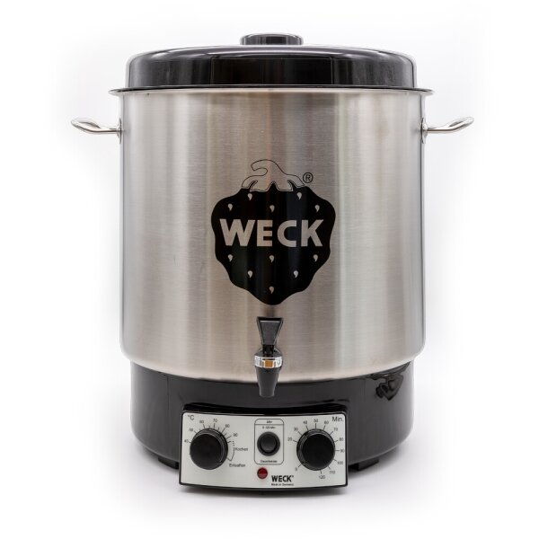 WECK WAT 25A Einkochautom. ED Uhr+Hahn mit Einlegerost