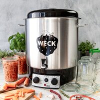 WECK WAT 25A Einkochautom. ED Uhr+Hahn mit Einlegerost