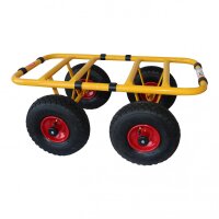 RAVENDO Plattenwagen Lasten Karre Schwerlast Wagen 300kg...