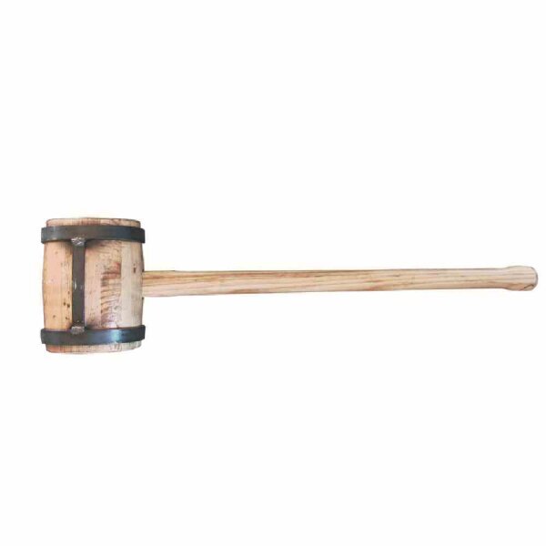 TRIUSO 6HSV Holzschlegel 6kg mit Flacheisen