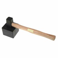 HAROMAC 30170150 Plattenlegehammer eckig 1,5kg...
