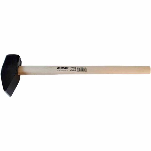 IRONSIDE 100367 Vorschlaghammer 3 kg mit Eschenstiel