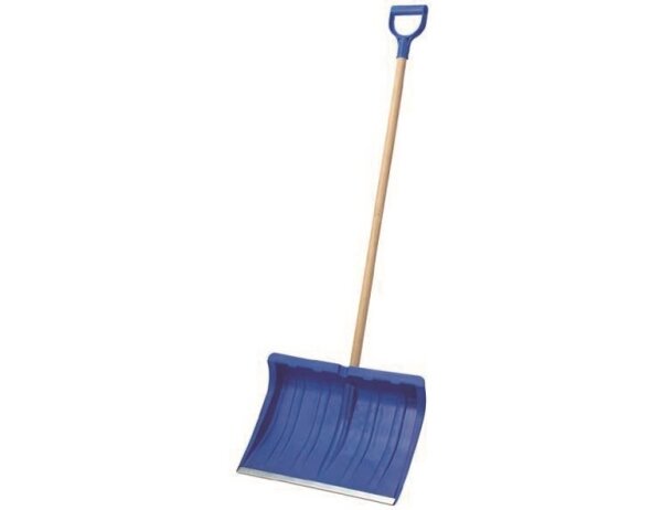TURK Kunst.Schneeschieber 40cm blau, D-Griff, vz.Kante