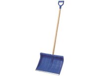 TURK Kunst.Schneeschieber 40cm blau, D-Griff, vz.Kante