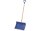 TURK Kunst.Schneeschieber 40cm blau, D-Griff, vz.Kante