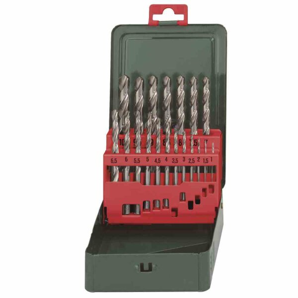 METABO 627153000 Spiralbohrerk.HSS-G 19tlg 1-10mm Promotion