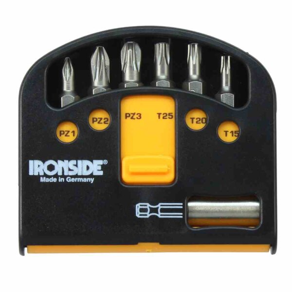 IRONSIDE 244060 Bit-Box 7tlg. TX+PZ TX15,20,25,PZ1,2,3+Mag.