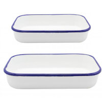 KRÜGER Auflaufformen Husum 2-tlg Set 1x  26 cm &...