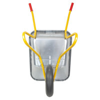 RAVENDO BD1002 PUR Schubkarre Bauschubkarre Gartenkarre 100l *2.WAHL*
