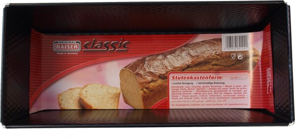 KAISER Stutenkastenform Ø 35 cm Classic Kastenform Antihaft Brotform
