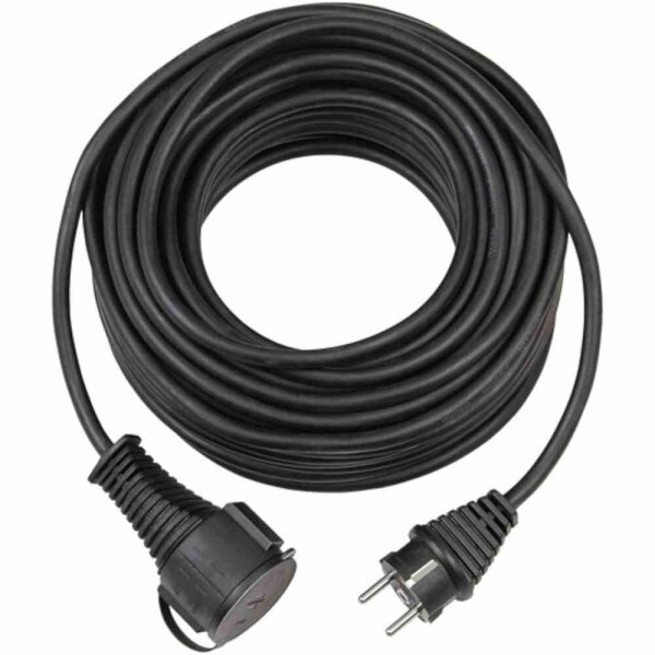 BRENNENSTUHL Verlängerungskabel 10m schwarz Bremaxx IP44