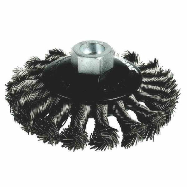 IRONSIDE 243000 Scheibenbürste 115mm/22,2 gezopft, f. Winkelschl.