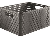 ROTHO Korb COUNTRY A4 anthr. 18L, 36,8x27,8x19,1cm