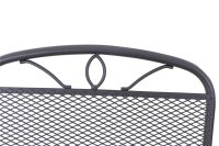 SIENA GARDEN Elda 2er Bank anthrazit Streckmetall, anthrazit