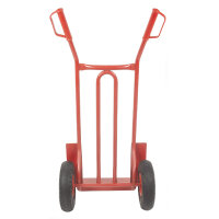 TRESTLES Sackkarre pannensicher Transportkarre Stapelkarre Profi 250 kg S01 rot