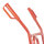 TRESTLES Sackkarre pannensicher Transportkarre Stapelkarre Profi 250 kg S01 rot