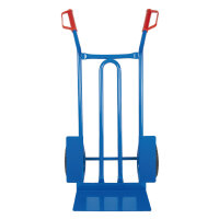 TRESTLES Profi Sackkarre Sackkarren Vollgummireifen Transportkarre 250kg S01blau