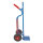 TRESTLES Profi Sackkarre robust mit Treppenrutsche Vollgummireifen 250kg S04blau