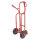 TRESTLES Sackkarre pannensicher Gleitkufe Transportkarre Profi 250kg S04 rot