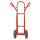 TRESTLES Sackkarre pannensicher Gleitkufe Transportkarre Profi 250kg S04 rot
