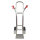 TRESTLES Sackkarre Alu Aluminium Treppenrutsche Vollgummireifen S04 Alu 150kg